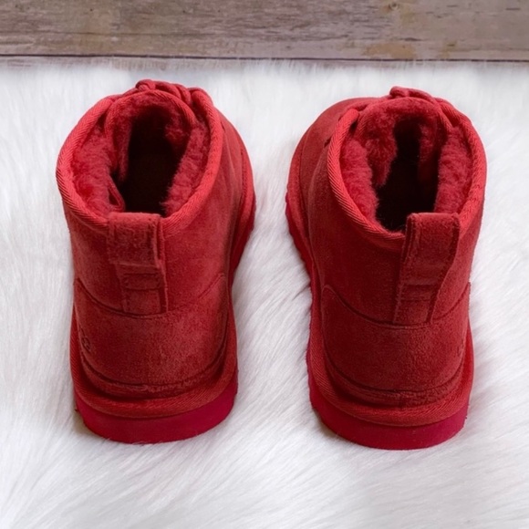 🔥♥️ UGG ✖️ Neumel Boots In Ribbon Red- NIB - Picture 7 of 7